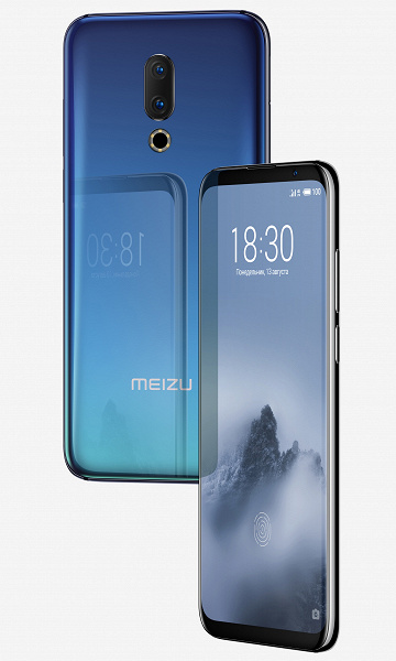 Флагманский смартфон Meizu 16th с подэкранным дактилоскопическим датчиком начал продаваться в России